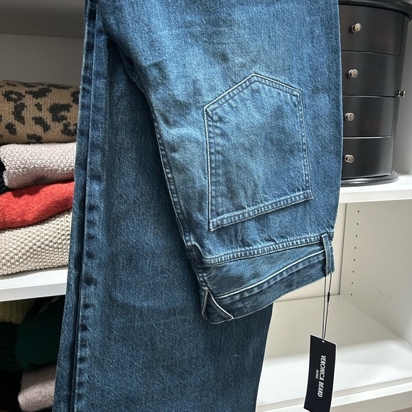 Veronica Beard Taylor Wide-Leg Size 30